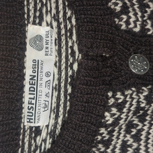 Husfliden Oslo handknitted wool sweater - Picture 2 of 5